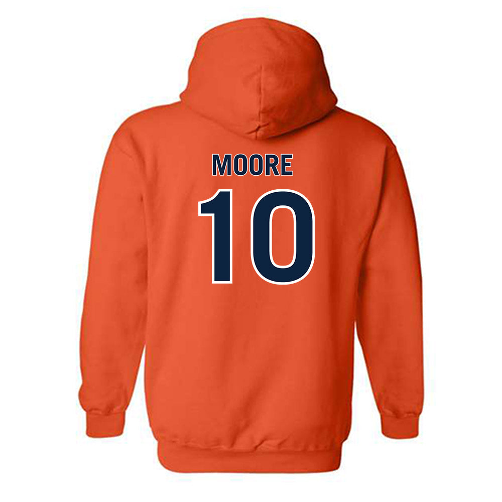 Auburn - NCAA Women's Volleyball : Emma Moore - Replica Shersey Hooded Sweatshirt-1