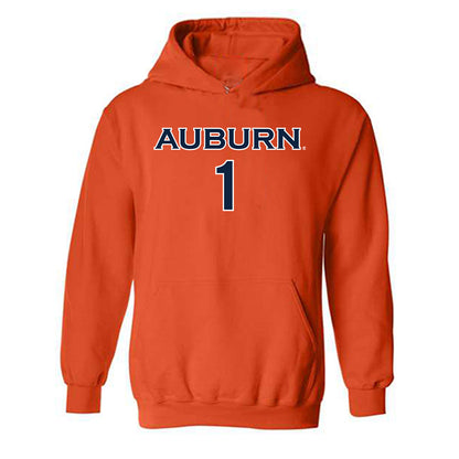 Auburn - NCAA Women's Volleyball : belle patrick - Replica Shersey Hooded Sweatshirt-0