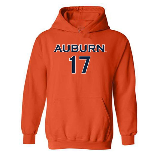 Auburn - NCAA Women's Volleyball : Grace Havlicek - Replica Shersey Hooded Sweatshirt-0