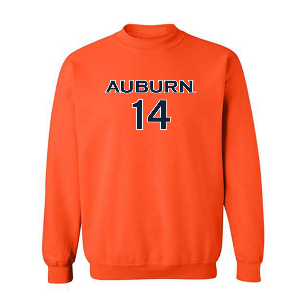 Auburn - NCAA Women's Volleyball : Emily Keiran - Replica Shersey Crewneck Sweatshirt-0