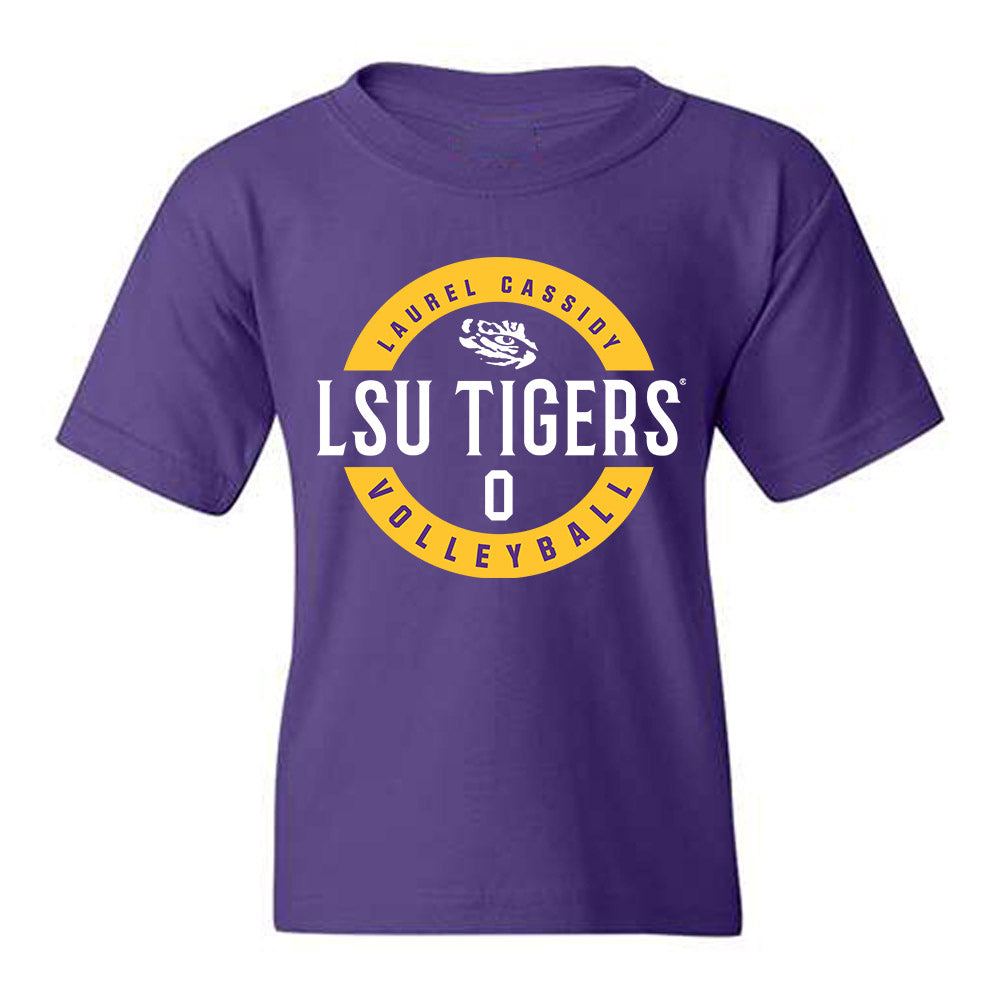 LSU - NCAA Women's Volleyball : Laurel Cassidy - Classic Fashion Shersey Youth T-Shirt-0