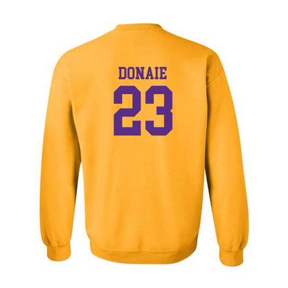 LSU - NCAA Women's Volleyball : Sanaa Donaie - Classic Shersey Crewneck Sweatshirt-1