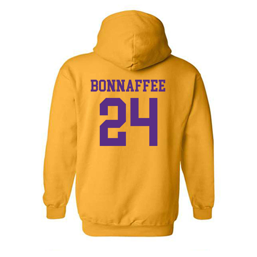 LSU - NCAA Women's Volleyball : Sophie Bonnaffee - Classic Shersey Hooded Sweatshirt-1