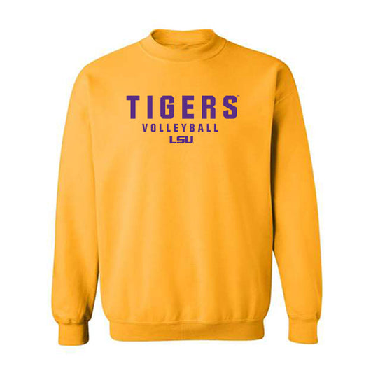 LSU - NCAA Women's Volleyball : Camryn Jeffery - Classic Shersey Crewneck Sweatshirt-0