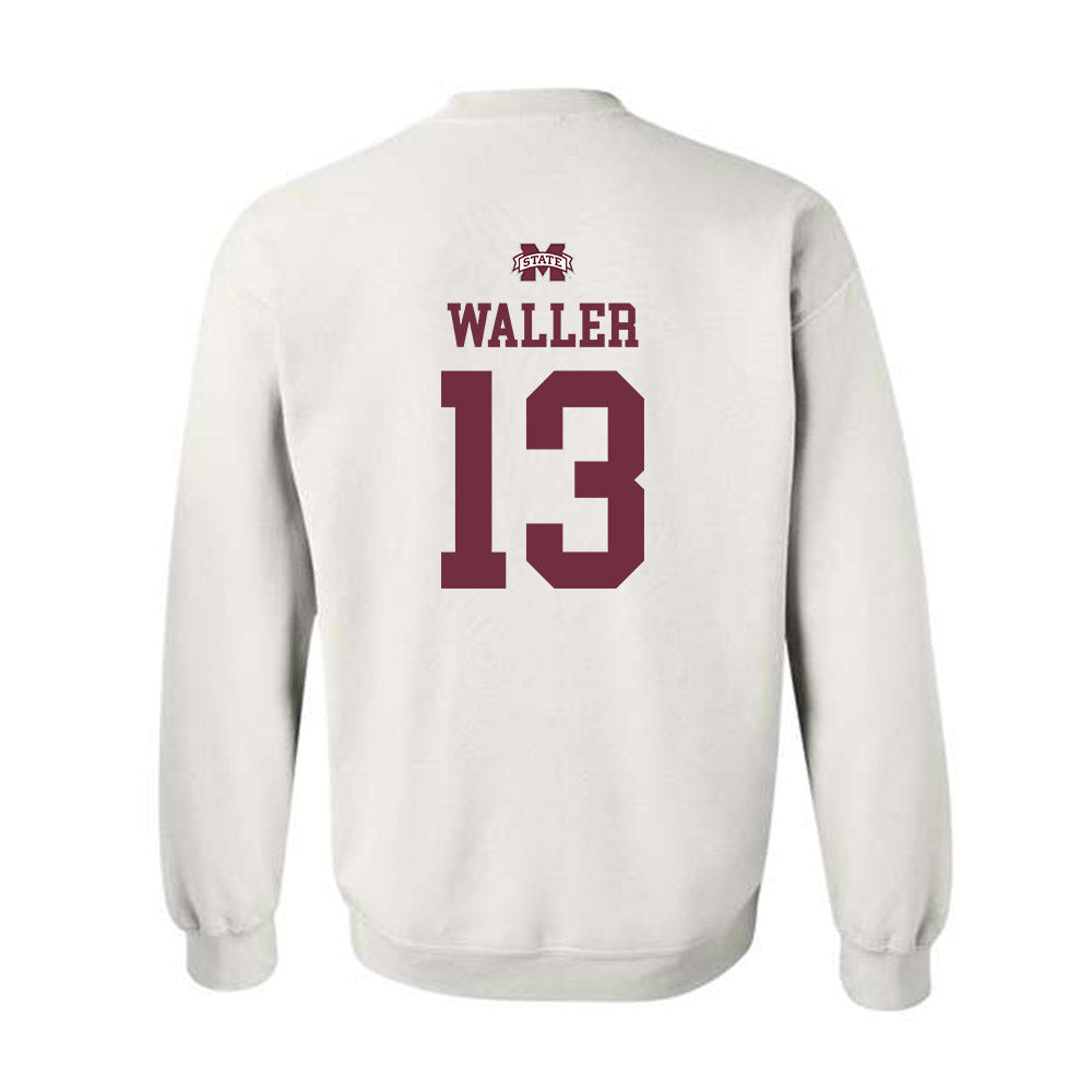 Mississippi State - NCAA Women's Volleyball : Sydnie Waller - Replica Shersey Crewneck Sweatshirt-1