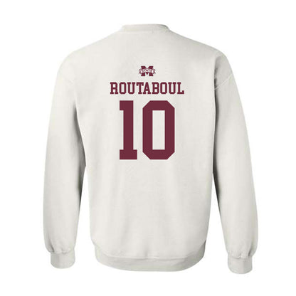 Mississippi State - NCAA Women's Volleyball : Paloma Routaboul - Replica Shersey Crewneck Sweatshirt-1