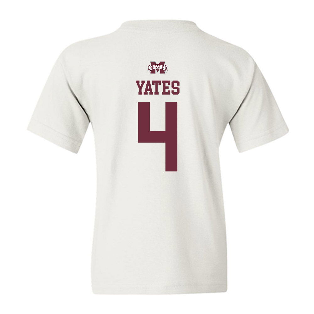 Mississippi State - NCAA Women's Volleyball : mckenna yates - Replica Shersey Youth T-Shirt-1