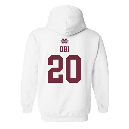 Mississippi State - NCAA Women's Volleyball : Noella Obi - Replica Shersey Hooded Sweatshirt-1