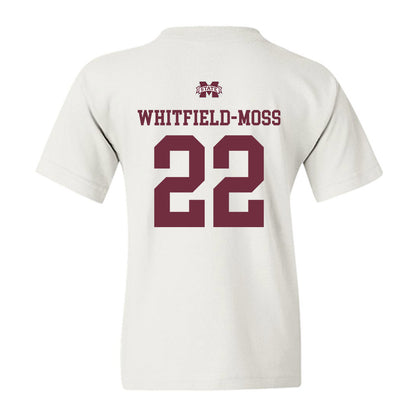 Mississippi State - NCAA Women's Volleyball : Gha’Naye Whitfield-Moss - Replica Shersey Youth T-Shirt-1
