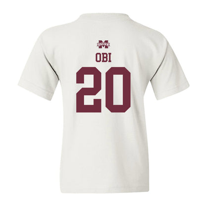 Mississippi State - NCAA Women's Volleyball : Noella Obi - Replica Shersey Youth T-Shirt-1