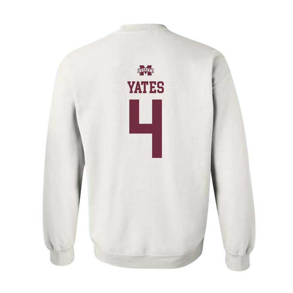 Mississippi State - NCAA Women's Volleyball : mckenna yates - Replica Shersey Crewneck Sweatshirt-1