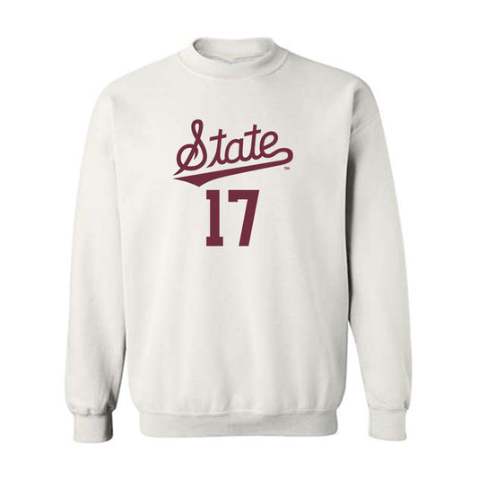 Mississippi State - NCAA Women's Volleyball : Kyla Scharfman - Replica Shersey Crewneck Sweatshirt-0