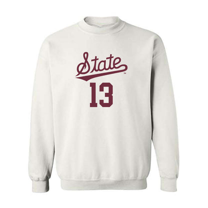 Mississippi State - NCAA Women's Volleyball : Sydnie Waller - Replica Shersey Crewneck Sweatshirt-0