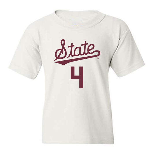 Mississippi State - NCAA Women's Volleyball : mckenna yates - Replica Shersey Youth T-Shirt-0
