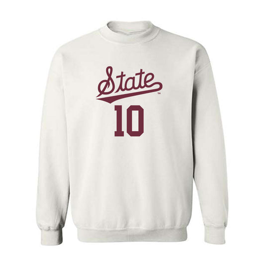 Mississippi State - NCAA Women's Volleyball : Paloma Routaboul - Replica Shersey Crewneck Sweatshirt-0