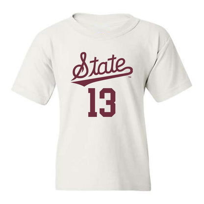 Mississippi State - NCAA Women's Volleyball : Sydnie Waller - Replica Shersey Youth T-Shirt-0