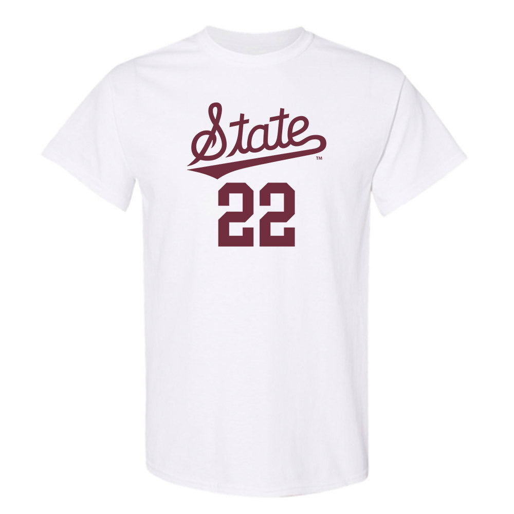 Mississippi State - NCAA Women's Volleyball : Gha’Naye Whitfield-Moss - Replica Shersey T-Shirt-0