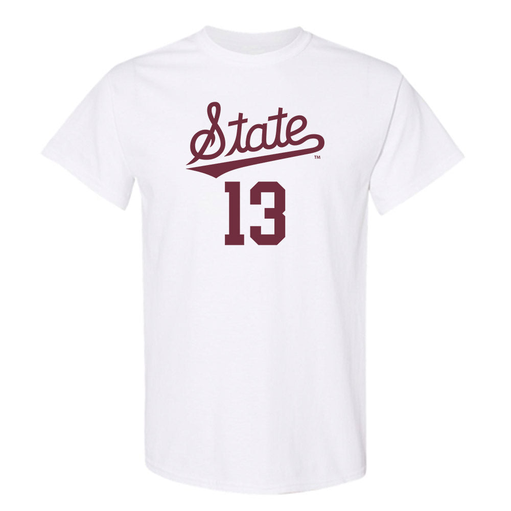Mississippi State - NCAA Women's Volleyball : Sydnie Waller - Replica Shersey T-Shirt-0