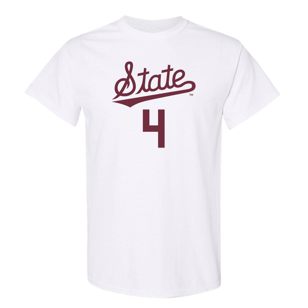 Mississippi State - NCAA Women's Volleyball : mckenna yates - Replica Shersey T-Shirt-0