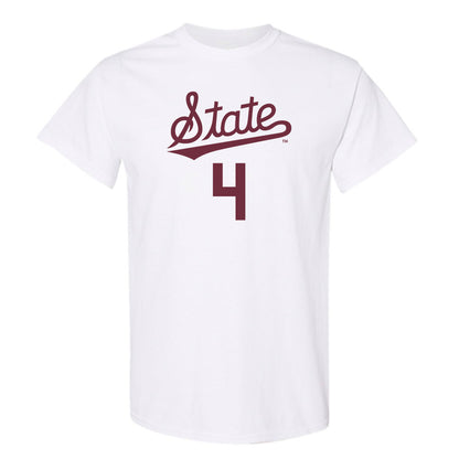 Mississippi State - NCAA Women's Volleyball : mckenna yates - Replica Shersey T-Shirt-0