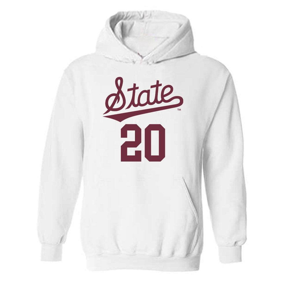 Mississippi State - NCAA Women's Volleyball : Noella Obi - Replica Shersey Hooded Sweatshirt-0