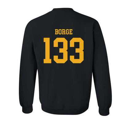 Missouri - NCAA Wrestling : Zion Borge - Classic Shersey Crewneck Sweatshirt-1