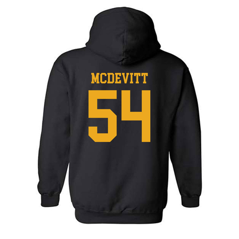 Missouri - NCAA Baseball : Josh McDevitt - Classic Shersey Hooded Sweatshirt-1