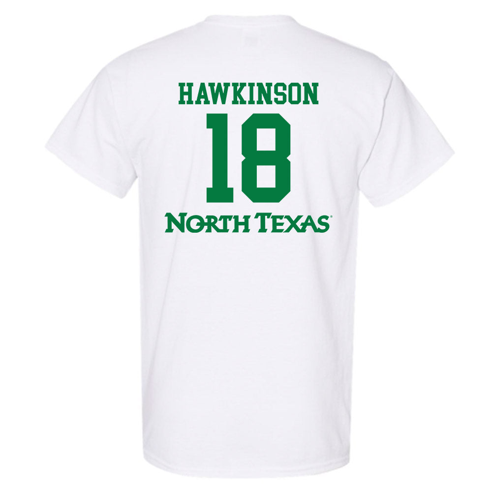 North Texas - NCAA Women's Volleyball : Paige Hawkinson - Replica Shersey T-Shirt-1