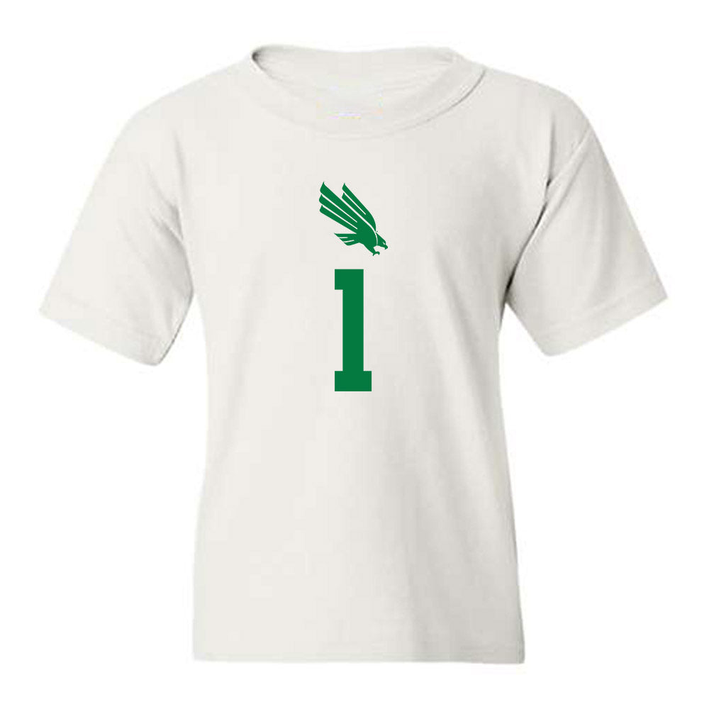 North Texas - NCAA Women's Volleyball : Dakota Mitchell - Replica Shersey Youth T-Shirt-0
