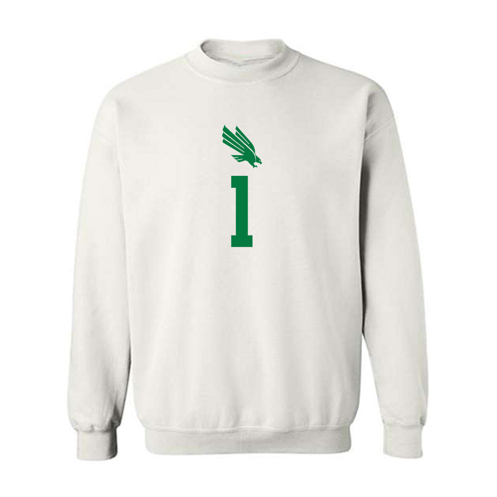 North Texas - NCAA Women's Volleyball : Dakota Mitchell - Replica Shersey Crewneck Sweatshirt-0