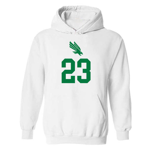 North Texas - NCAA Women's Volleyball : Sidney Soria - Replica Shersey Hooded Sweatshirt-0