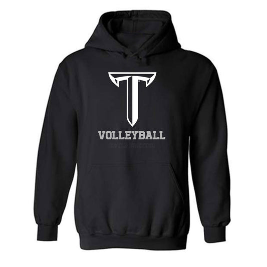 Troy - NCAA Women's Volleyball : Kayla Baetzel - Classic Fashion Shersey Hooded Sweatshirt-0