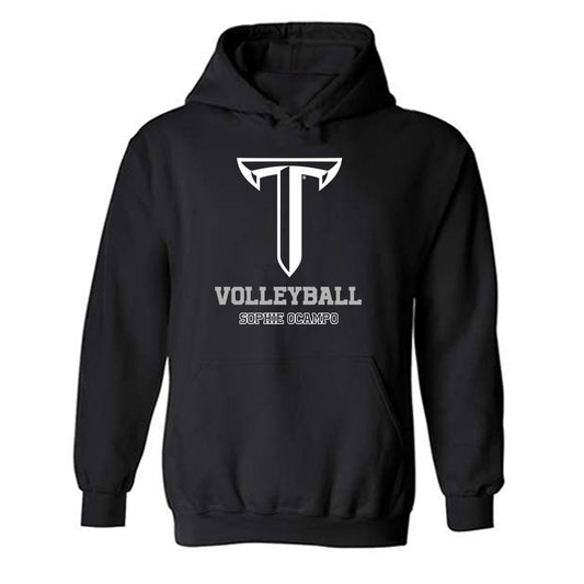 Troy - NCAA Women's Volleyball : Sophie Ocampo - Classic Fashion Shersey Hooded Sweatshirt-0