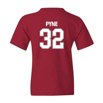 Troy - NCAA Baseball : Josh Pyne - Classic Shersey Youth T-Shirt-1
