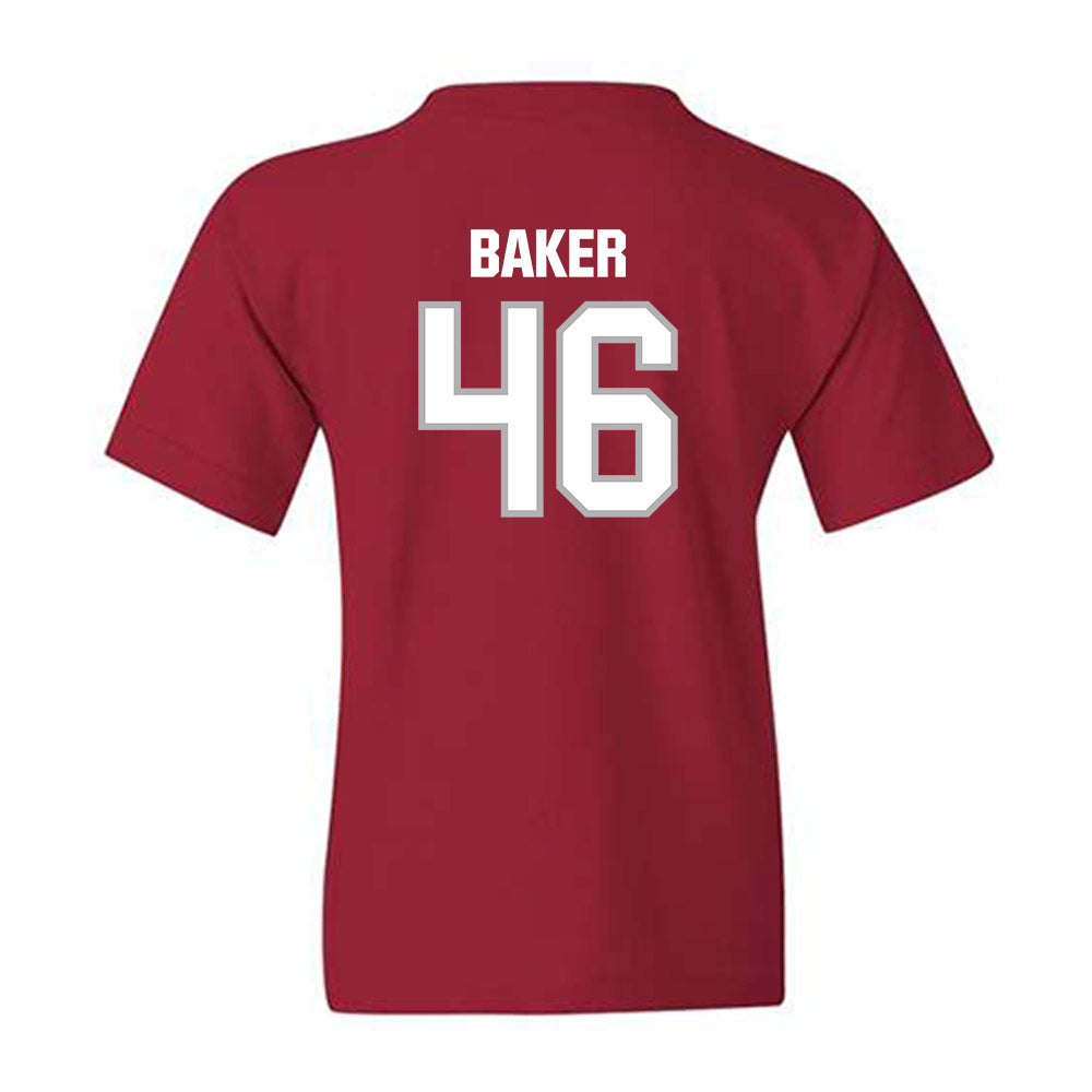 Troy - NCAA Football : Gavyn Baker - Classic Shersey Youth T-Shirt-1