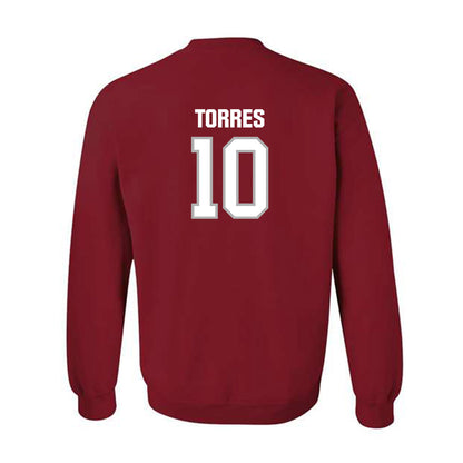 Troy - NCAA Women's Soccer : Irene Torres - Classic Shersey Crewneck Sweatshirt-1
