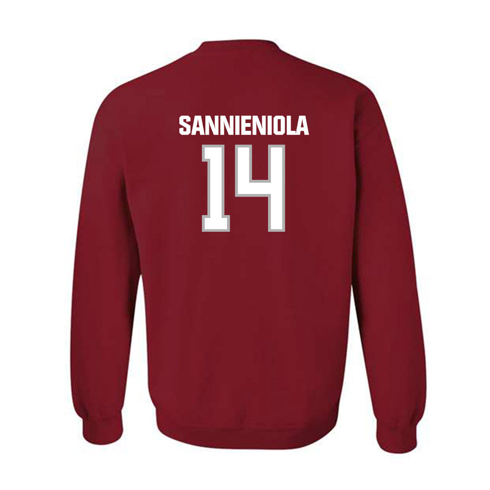 Troy - NCAA Football : Steven Sannieniola - Classic Shersey Crewneck Sweatshirt-1