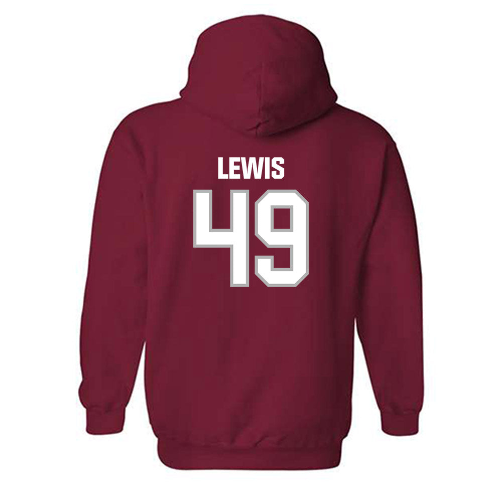 Troy - NCAA Football : Austin Lewis - Classic Shersey Hooded Sweatshirt-1