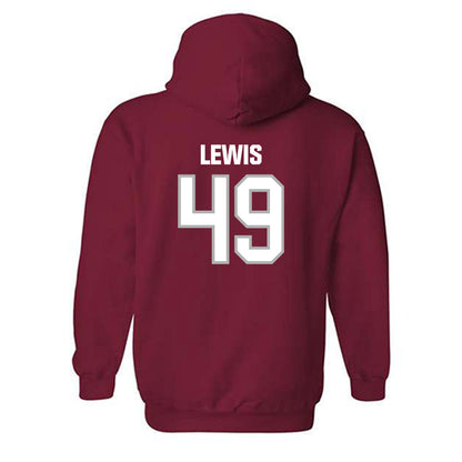 Troy - NCAA Football : Austin Lewis - Classic Shersey Hooded Sweatshirt-1