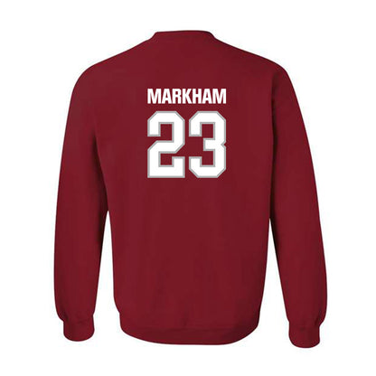 Troy - NCAA Baseball : Houston Markham - Classic Shersey Crewneck Sweatshirt-1