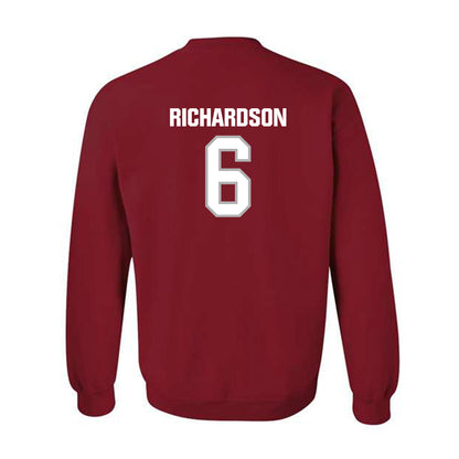 Troy - NCAA Baseball : Brady Richardson - Classic Shersey Crewneck Sweatshirt-1
