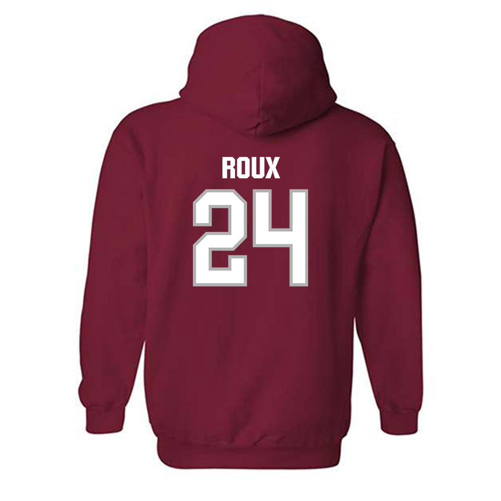 Troy - NCAA Football : Jeremiah Roux - Classic Shersey Hooded Sweatshirt-1