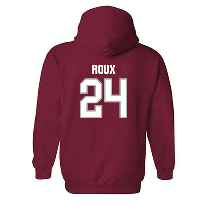 Troy - NCAA Football : Jeremiah Roux - Classic Shersey Hooded Sweatshirt-1