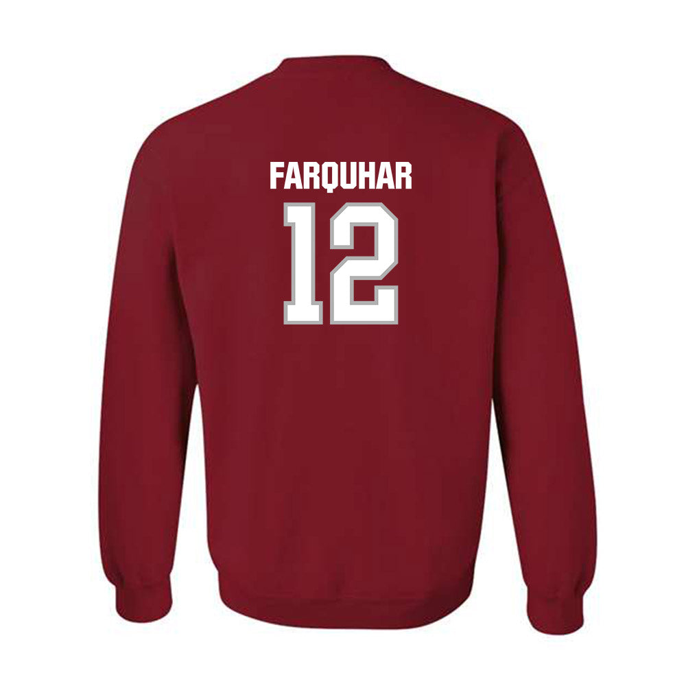 Troy - NCAA Baseball : Tate Farquhar - Classic Shersey Crewneck Sweatshirt-1
