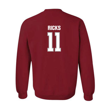 Troy - NCAA Softball : Kyye Ricks - Classic Shersey Crewneck Sweatshirt-1