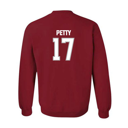 Troy - NCAA Football : Jace Petty - Classic Shersey Crewneck Sweatshirt-1
