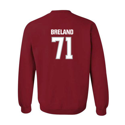 Troy - NCAA Football : Antwone Breland - Classic Shersey Crewneck Sweatshirt-1