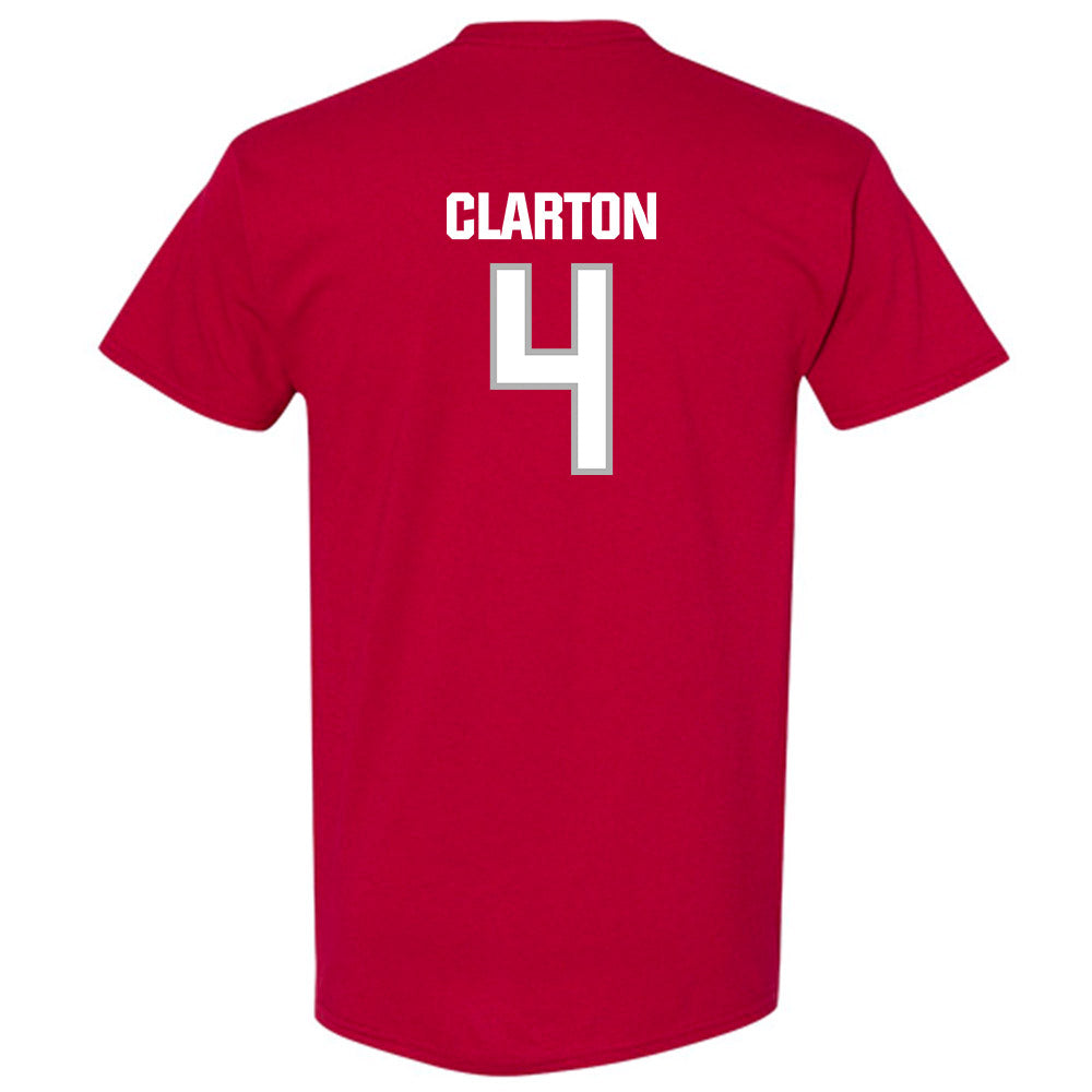 Troy - NCAA Men's Basketball : Emmanuel Clarton - Classic Shersey T-Shirt-1