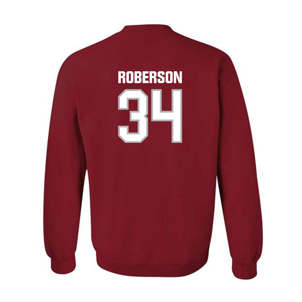 Troy - NCAA Football : Timothy Roberson - Classic Shersey Crewneck Sweatshirt-1