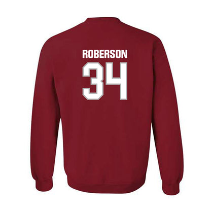 Troy - NCAA Football : Timothy Roberson - Classic Shersey Crewneck Sweatshirt-1